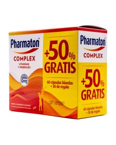 Pharmaton Complex 60+30 Cápsulas de Regalo