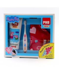 PHB Pack  Peppa Pig Gel+Cepillo+Regalo Pañuelo 2años+
