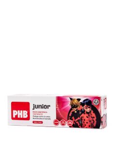 PHB Junior Pasta Dentífrica Sabor Fresa +6A 75ml