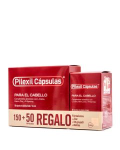 Pilexil Cápsulas Para el Cabello 150 + 50 Cápsulas de Regalo