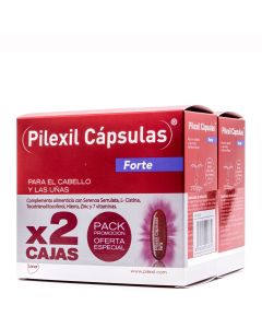Pilexil Forte Cabello y Uñas 2 x 100 Cápsulas Pack Promoción-1
