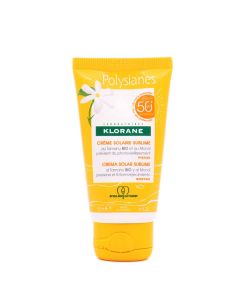 Klorane Polysianes Crema Solar Sublime al Tamanu y al Monoi Rostro SPF50+ 50ml