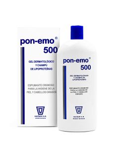 PonEmo 500 Gel Champú Dermatológico 500ml