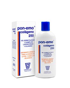 PonEmo Colágeno 250 Gel Champú Dermatológico 250ml