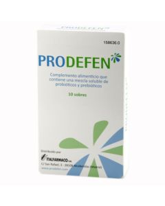 Prodefen 10 Sobres Probióticos y Prebióticos