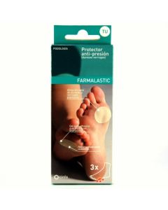 Farmalastic Feet Protector Anti Presión Durezas Verrugas Talla Única