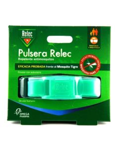 Pulsera Relec Repelente Antimosquitos Color Verde