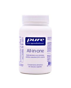 Pure Encapsulations All In One  60 Cápsulas Vegetales