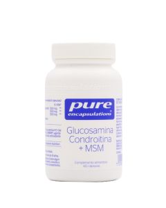 Pure Encapsulations Glucosamina Condroitina+MSM 60 Cápsulas