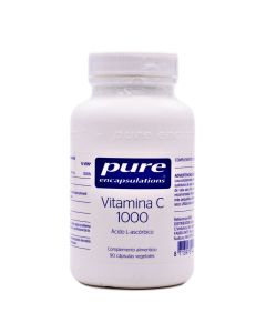 Pure Encapsulations Vitamina C 1000 90 Cápsulas Vegetales