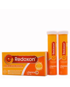 Redoxon Vitamina C 1000 mg 30 Comprimidos Efervescentes Sabor Naranja