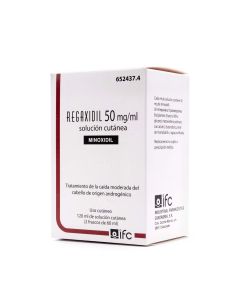 Regaxidil 50mg/ml Solución Cutánea 2 Frascos 60ml