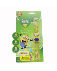 Relec Pulsera Aromática con Citronela Amarilla Minions