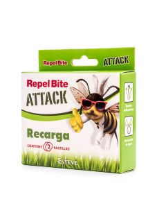 Repel Bite Attack Recarga 2 Pastillas