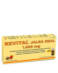 REVITAL JALEA REAL 100MG 20 AMPOLLAS