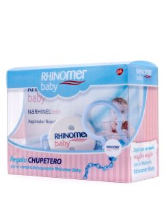 Rhinomer Baby Narhinel Confort Aspirador Nasal + Regalo Chupetero