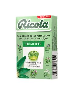 Ricola Eucalipto Caramelos Sin Azúcares 50g