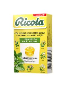 Ricola Limón Melisa Caramelos Sin Azúcares 50g