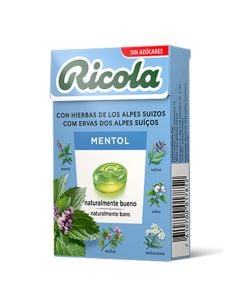 Ricola Mentol Caramelos Sin Azúcares 50g