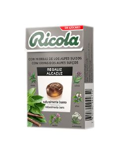 Ricola Regaliz Caramelos Sin Azúcares 50g