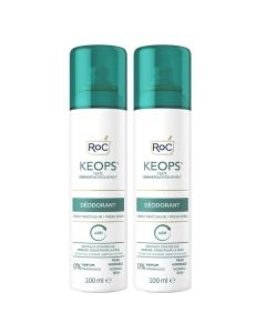 RoC Keops Desodorante Spray Fresco Duplo 100ml x 2
