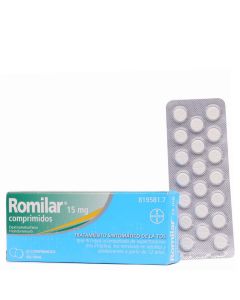 Propalcof 15 mg 20 comprimidos Bayer antes Romilar
