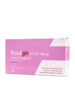 Rosalgin Pronto 140 mg Solución Vaginal 5 Frascos Unidosis