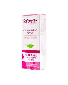 Saforelle Cuidado Íntimo Activo 250ml + Toallitas Íntimas 10U Regalo