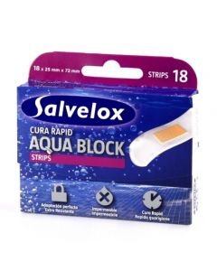 Salvelox Apósito Adhesivo Aqua Block 18 Tiras