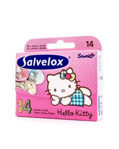 Salvelox Apósito Adhesivo Hello Kitty 14Uds