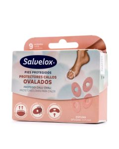 Salvelox Protectores Callos Ovalados 9Uds