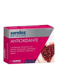 Sandoz Bienestar Antioxidante 30 Cápsulas
