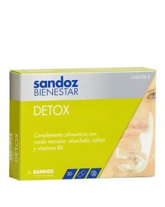 Sandoz Bienestar Detox 30 cápsulas