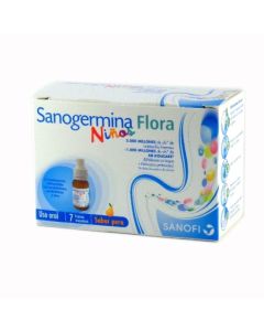 Sanogermina Flora Niños 7 Viales Monodosis