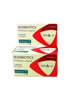 Seidibiotics Probiótico Vaginal 5 Cápsulas Vaginales Seid