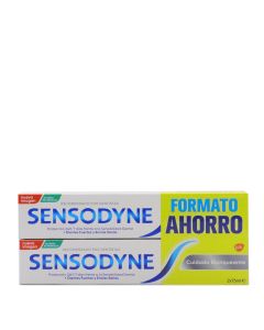 Sensodyne Cuidado Blanqueante Pasta Dental 75ml x 2 Pack Ahorro