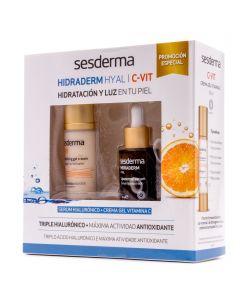 Sesderma Hidraderm Hyal C Vit: Serum+C Vit Crema Gel Pack
