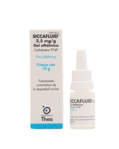 Siccafluid Gel Oftálmico 10g Thea         