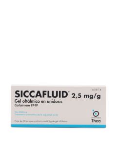 Siccafluid Gel Oftálmico 60 Unidosis Thea     