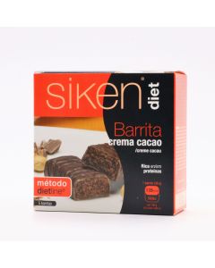 Siken Diet Barrita Crema Cacao 5 Barritas