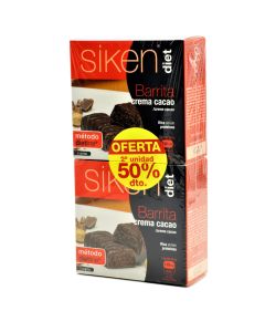 Siken Diet Barrita Crema Cacao 5+5 Barritas Oferta