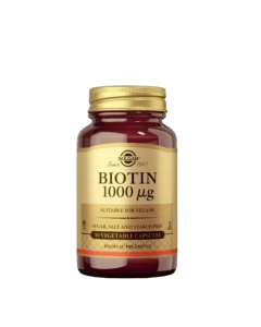 Solgar Biotina 1000 ug 50 Cápsulas