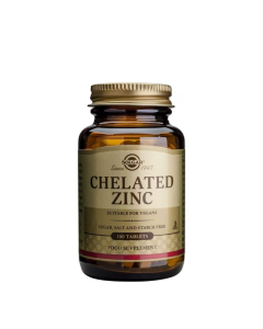 Solgar Chelated Zinc 100 Comprimidos
