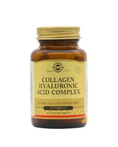 Solgar Collagen Hyaluronic Acid Complex 30 Comprimidos