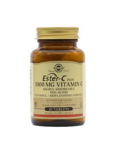 Solgar Ester C Plus 1000mg Vitamin C 30 Comprimidos INMUNIDAD  