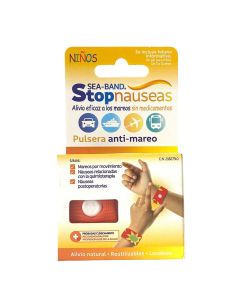 Stop Nauseas Niños Pulseras Antimareo 1 Par-1