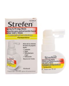 Strefen Spray Sabor Miel y Limón 15 ml