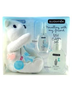 Suavinex Baby Cologne Colonia Infantil Set 2 Colonias + Osito