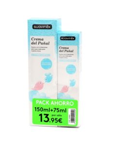 Suavinex Pediatric Crema del Pañal 150+75ml Pack Ahorro