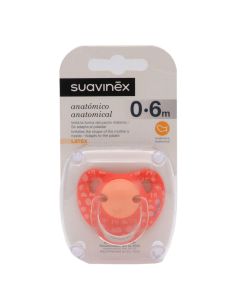 Suavinex Chupete Anatómico Tetina de Latex 0-6m